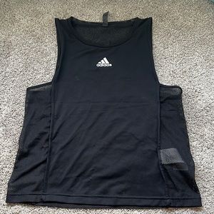 Mesh Back Adidas Workout Tank